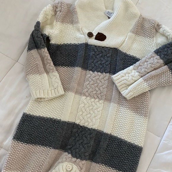 Janie and jacket sweater onesie - Picture 4 of 5